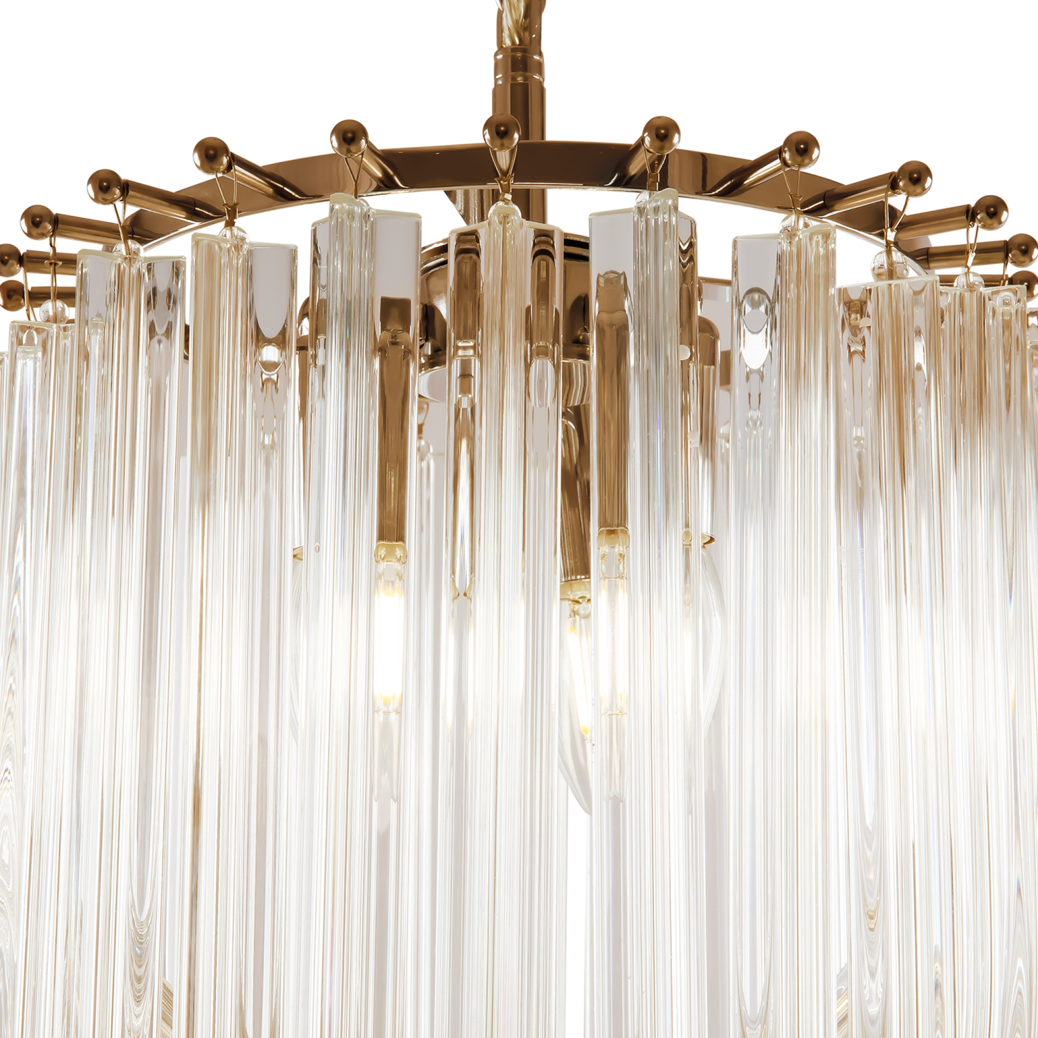 Freya Crystal Onda Подвесной светильник цвет: французское золото FR5182PL-03FG