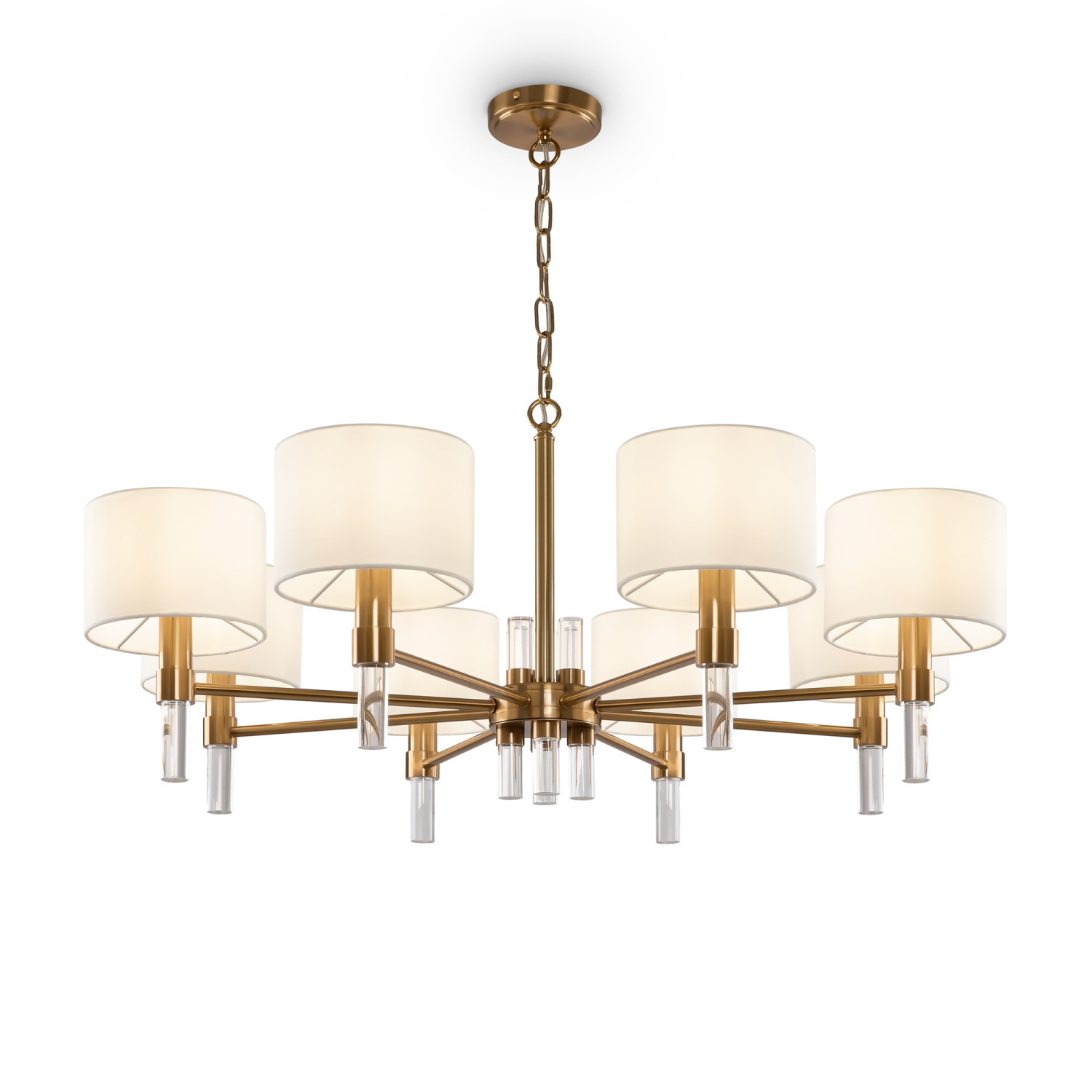 Freya Modern Lino Подвесной светильник цвет: латунь FR5186PL-08BS