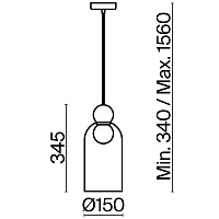 Freya Modern Focus Подвесной светильник цвет: хром FR5220PL-01CH