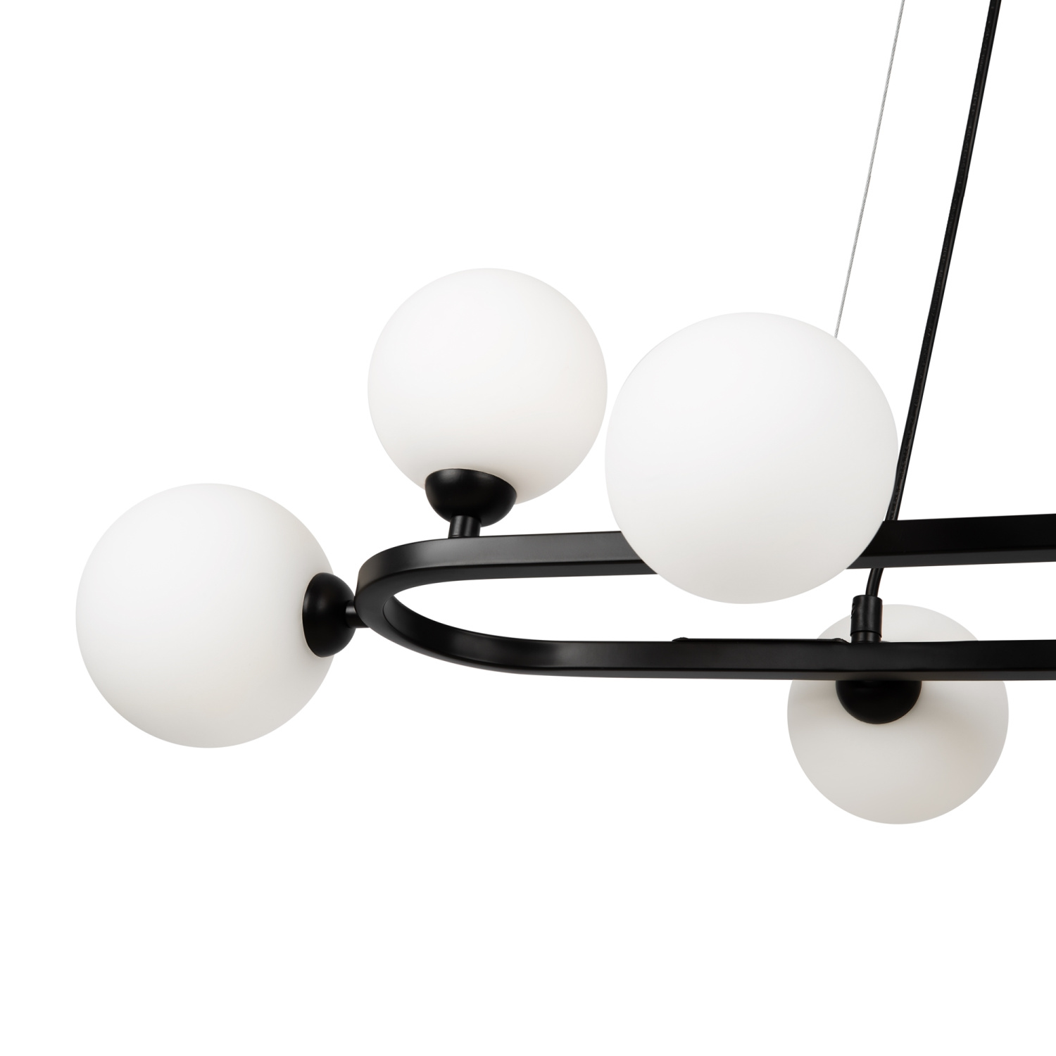 Freya Modern Globos Подвесной светильник цвет: черный FR5222PL-08B1