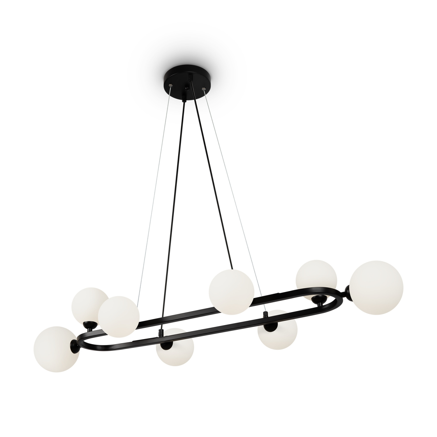 Freya Modern Globos Подвесной светильник цвет: черный FR5222PL-08B1