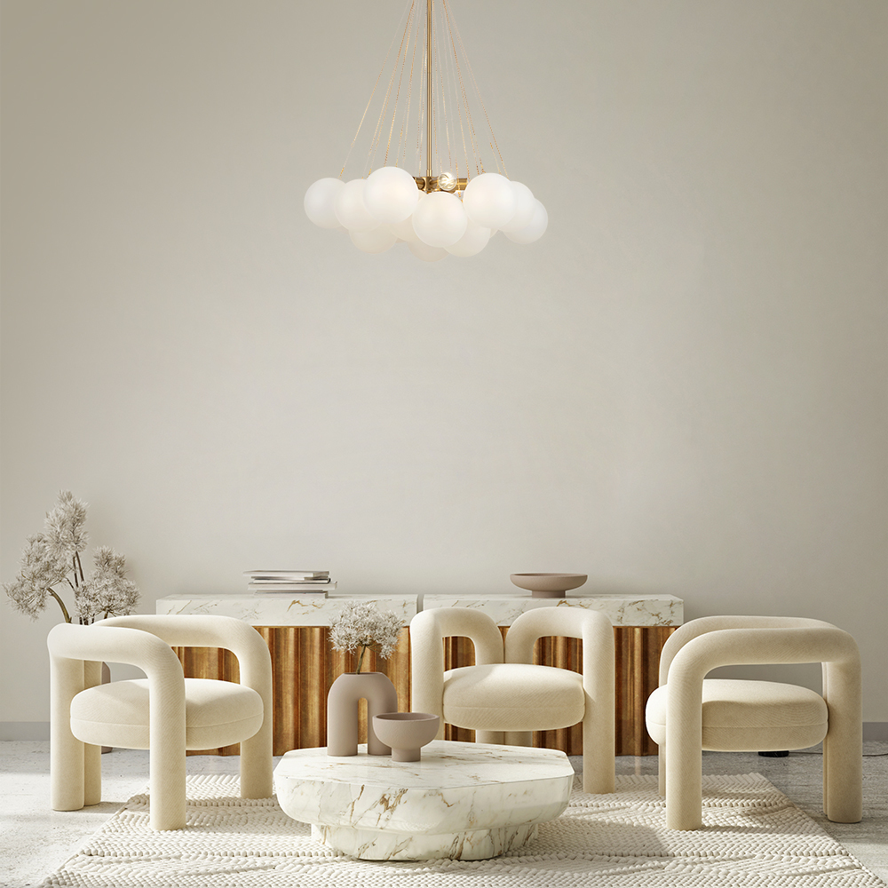 Freya Modern Fiesta Подвесной светильник цвет: хром FR5231PL-19CH