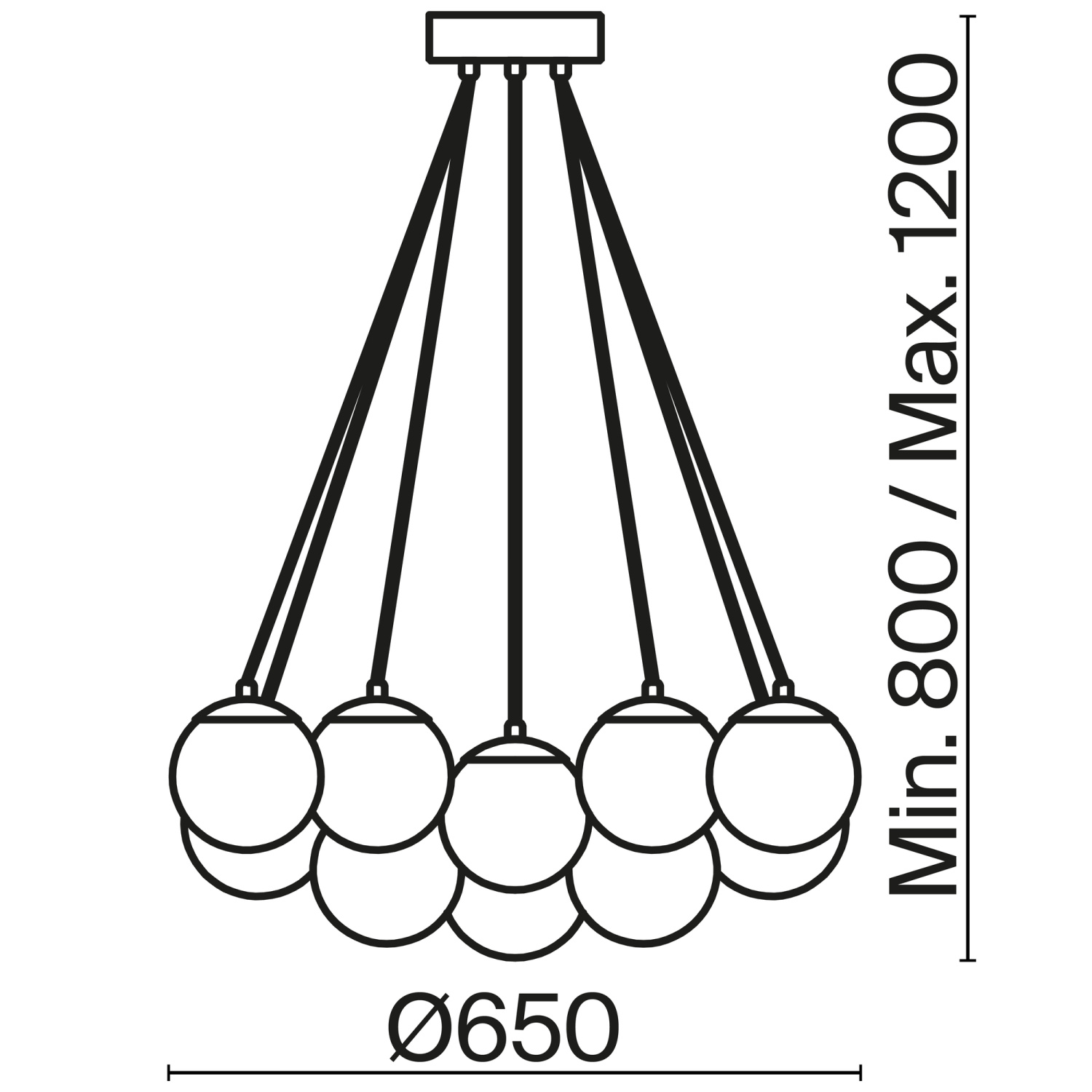 Freya Modern Fiesta Подвесной светильник цвет: хром FR5231PL-19CH