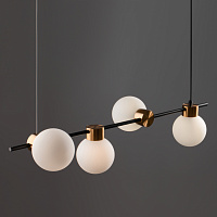 Freya Modern Gatsby Подвесной светильник цвет: черный FR5232PL-04B