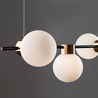 Freya Modern Gatsby Подвесной светильник цвет: черный FR5232PL-04B