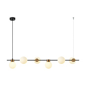 Freya Modern Gatsby Подвесной светильник цвет: черный FR5232PL-06B