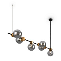 Freya Modern Gatsby Подвесной светильник цвет: черный FR5232PL-06B1