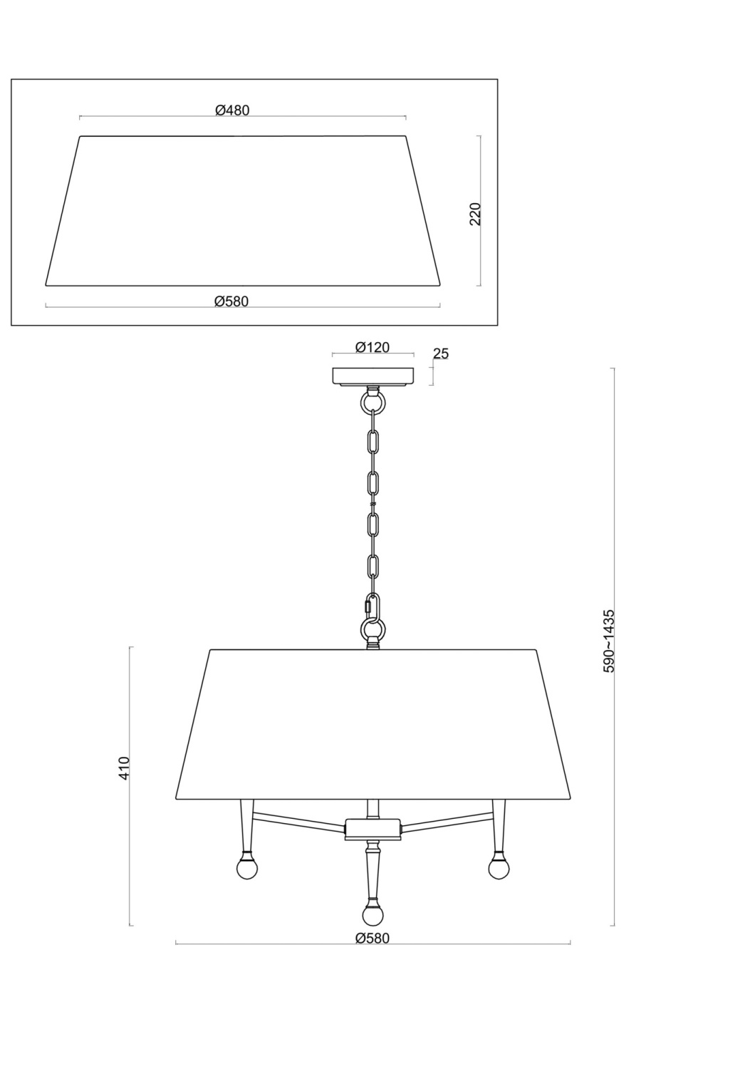 Freya Classic Rosemary Подвесной светильник цвет: никель FR2190PL-05N1