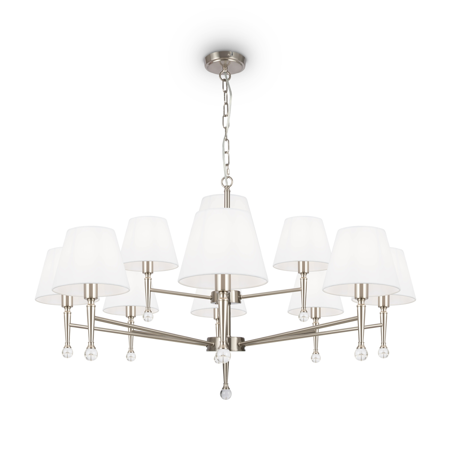 Freya Classic Rosemary Подвесной светильник цвет: никель FR2190PL-12N