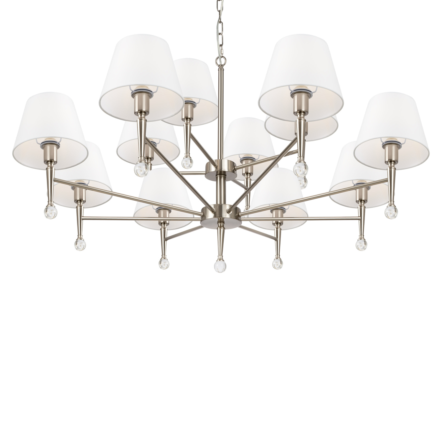 Freya Classic Rosemary Подвесной светильник цвет: никель FR2190PL-12N