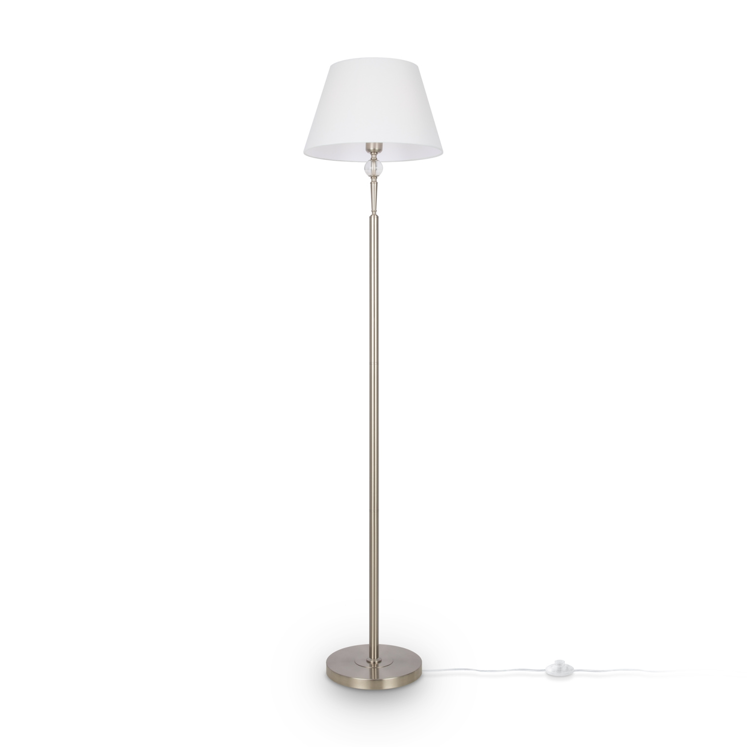 Freya Classic Rosemary Напольный светильник (торшер) цвет: никель FR2190FL-01N