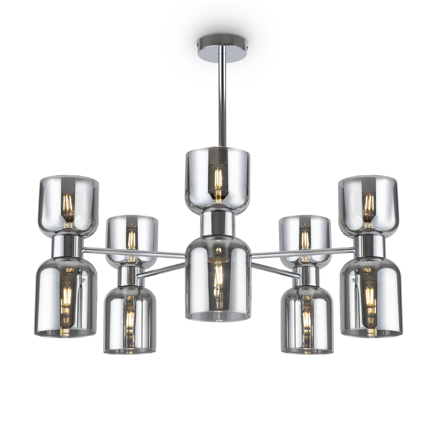 Freya Modern Savia Подвесной светильник цвет: хром FR5203PL-10CH1