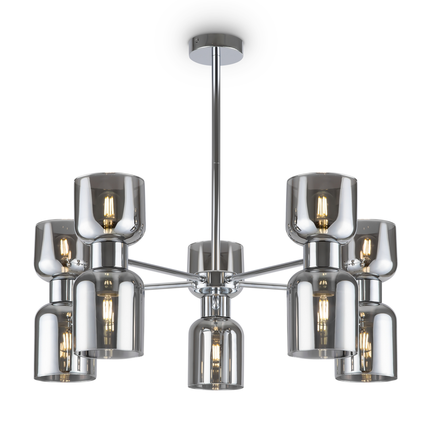 Freya Modern Savia Подвесной светильник цвет: хром FR5203PL-10CH1