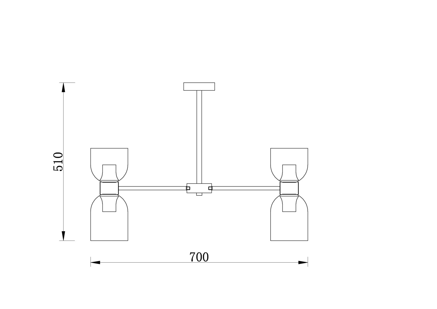 Freya Modern Savia Подвесной светильник цвет: хром FR5203PL-10CH1