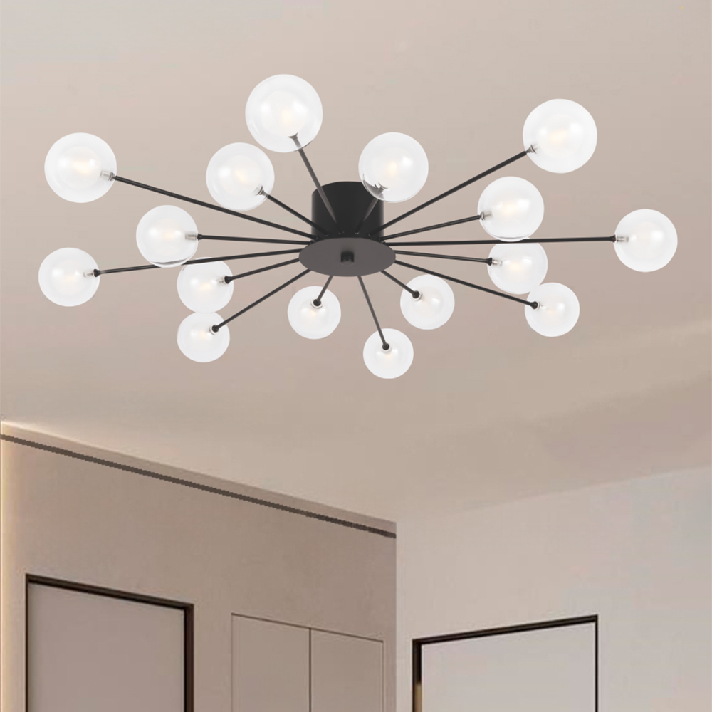 Freya Modern Celebrity Потолочный светильник цвет: черный FR5242CL-16B1