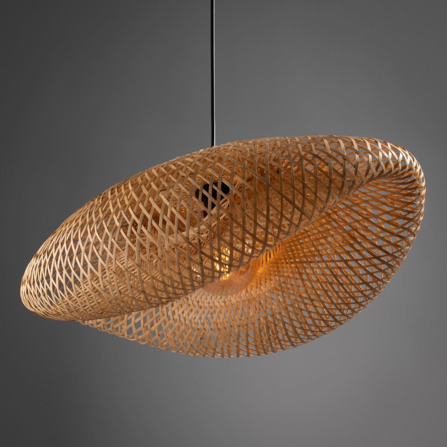 Freya Modern Wavy Подвесной светильник цвет: черный FR5243PL-01BR8