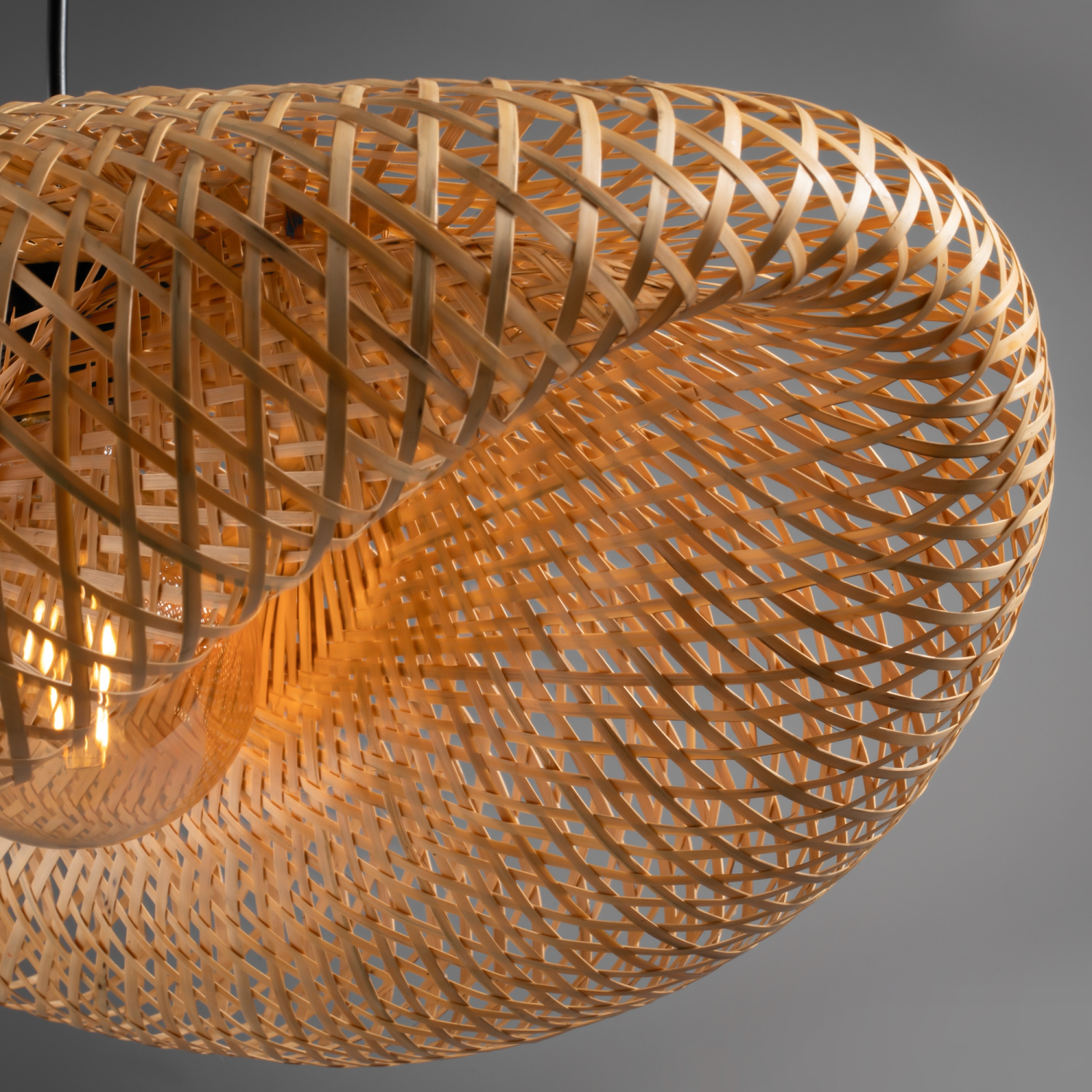 Freya Modern Wavy Подвесной светильник цвет: черный FR5243PL-01BR8