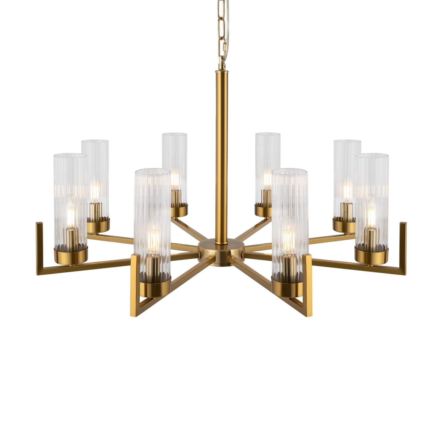 Freya Modern Adeline Подвесной светильник цвет: латунь FR5214PL-08BS