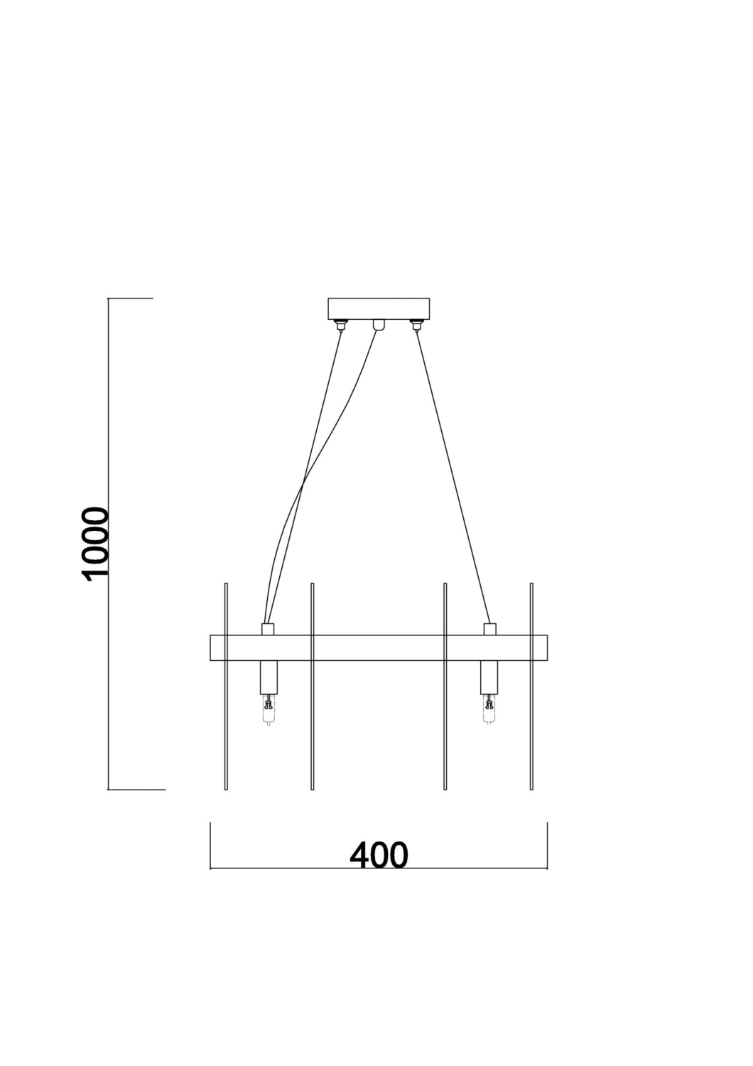 Freya Modern Deserto Подвесной светильник цвет: латунь FR5141PL-08BS2