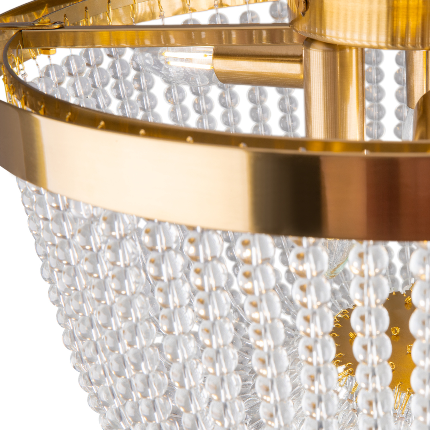 Freya Crystal Ornament Потолочный светильник цвет: латунь FR1008CL-06BS