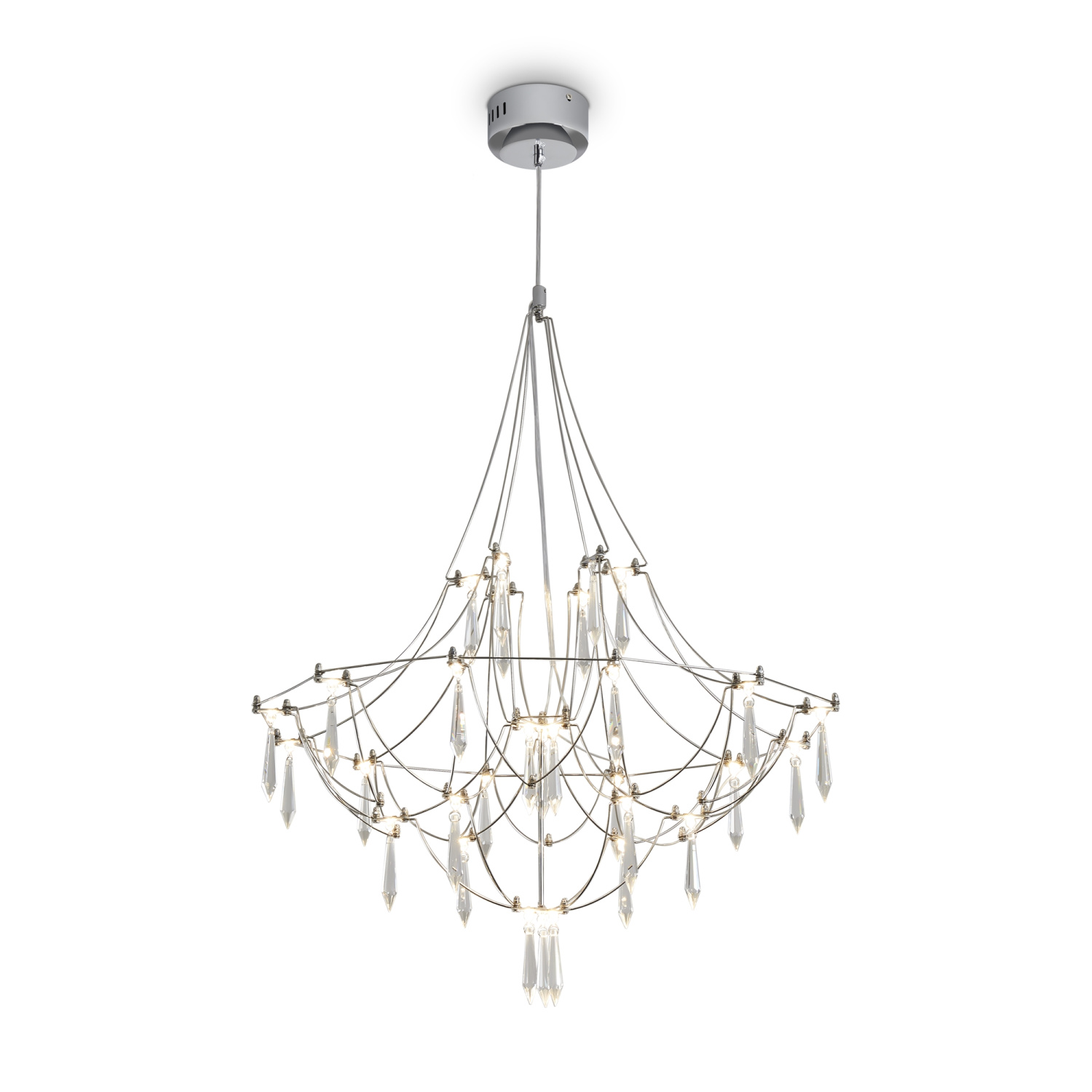 Freya LED Amela Подвесной светильник цвет: хром FR6138PL-L21CH