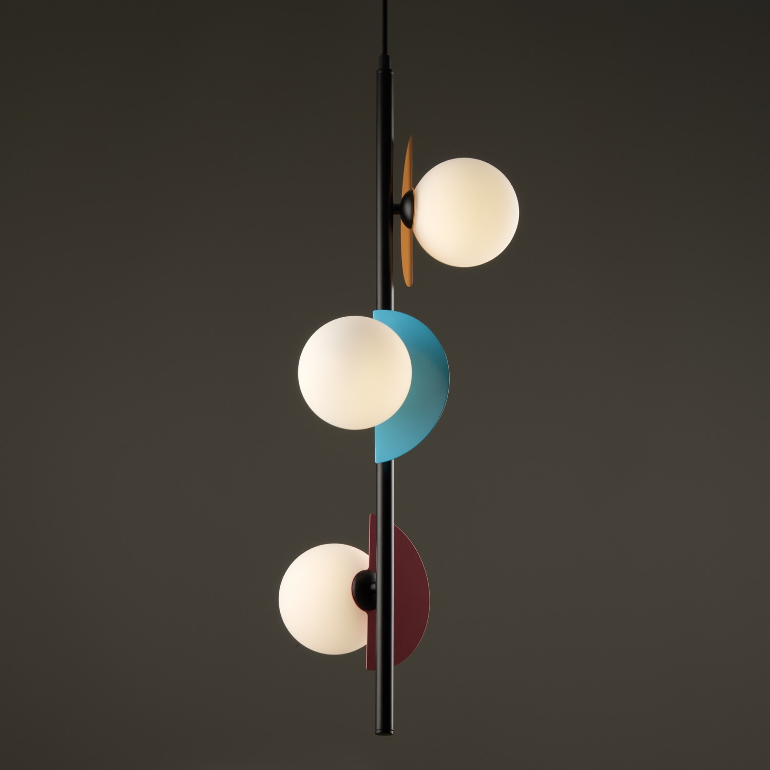 Freya Modern Sepia Подвесной светильник цвет: черный FR5391PL-03CFL