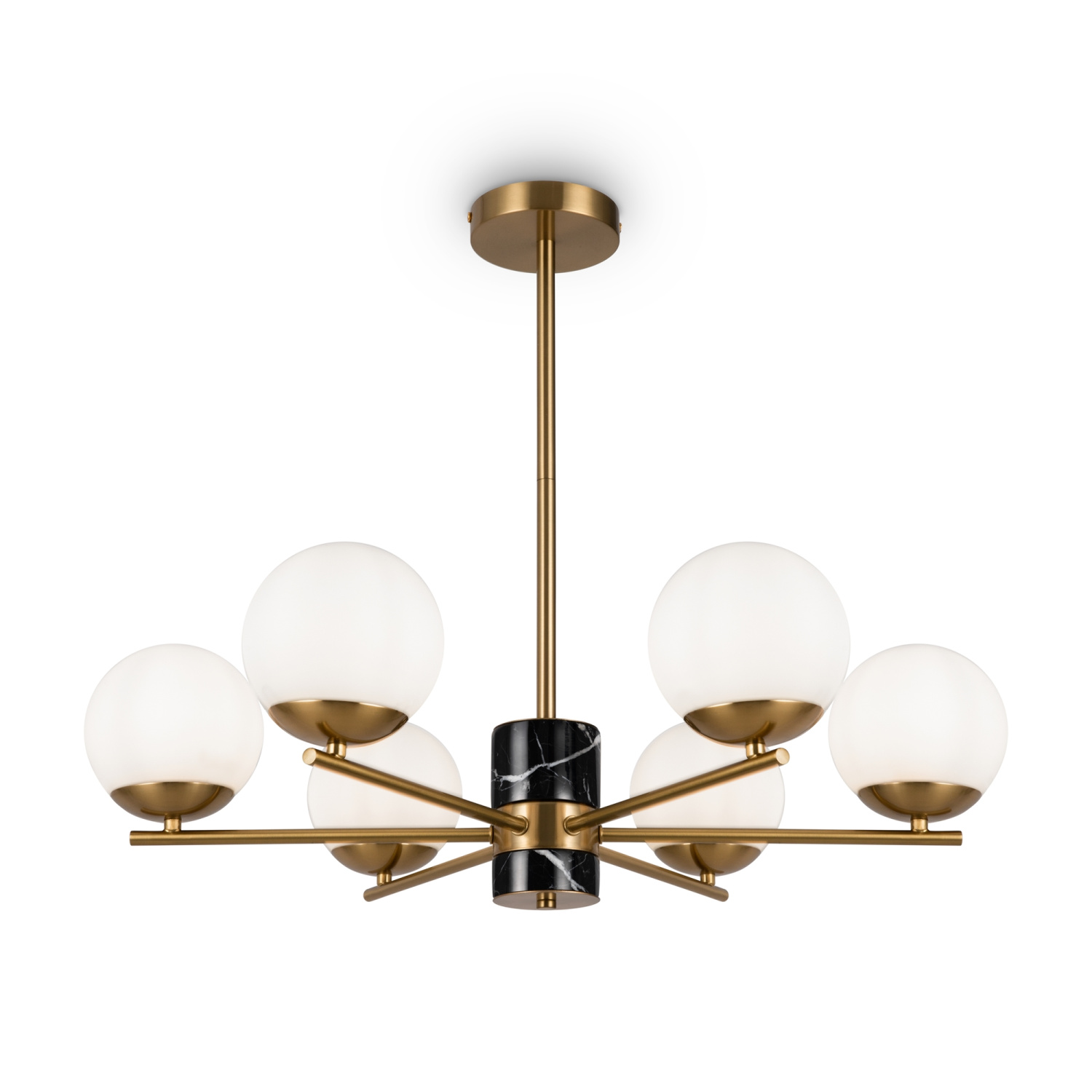 Freya Modern Marble Подвесной светильник цвет: латунь FR5230PL-06BS