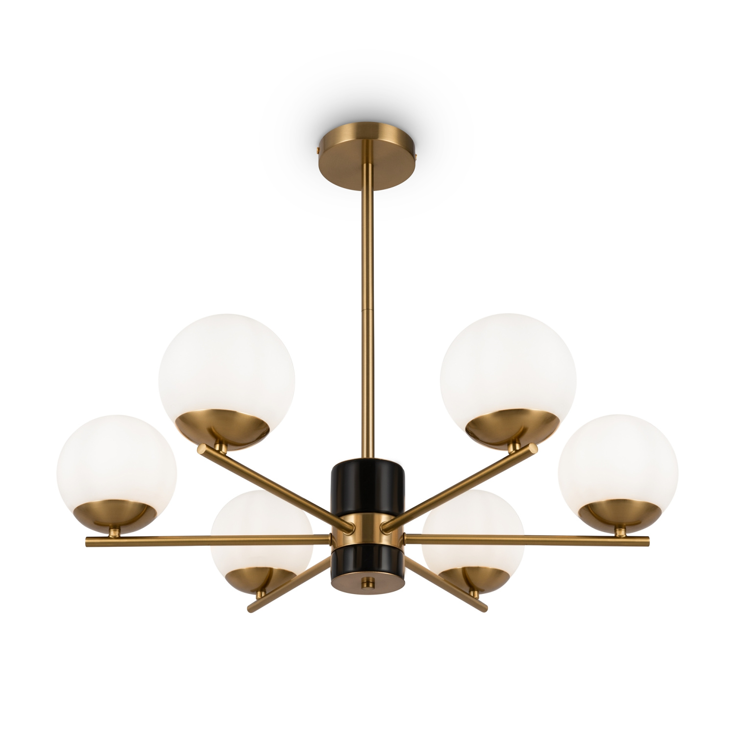 Freya Modern Marble Подвесной светильник цвет: латунь FR5230PL-06BS