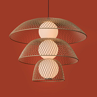 Freya Modern Harper Подвесной светильник цвет: черный FR5545PL-L5BG