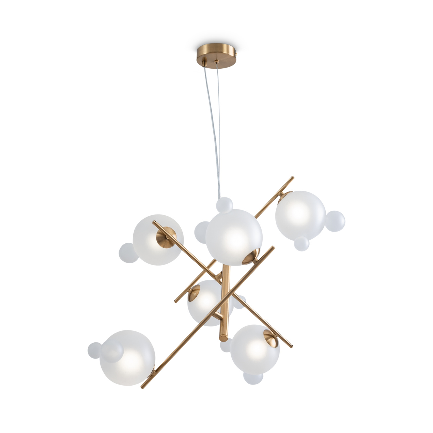 Freya Modern Flaty Подвесной светильник цвет: латунь FR5374PL-06BS