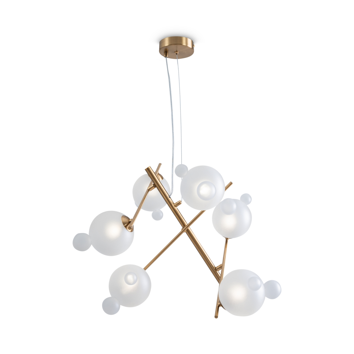 Freya Modern Flaty Подвесной светильник цвет: латунь FR5374PL-06BS