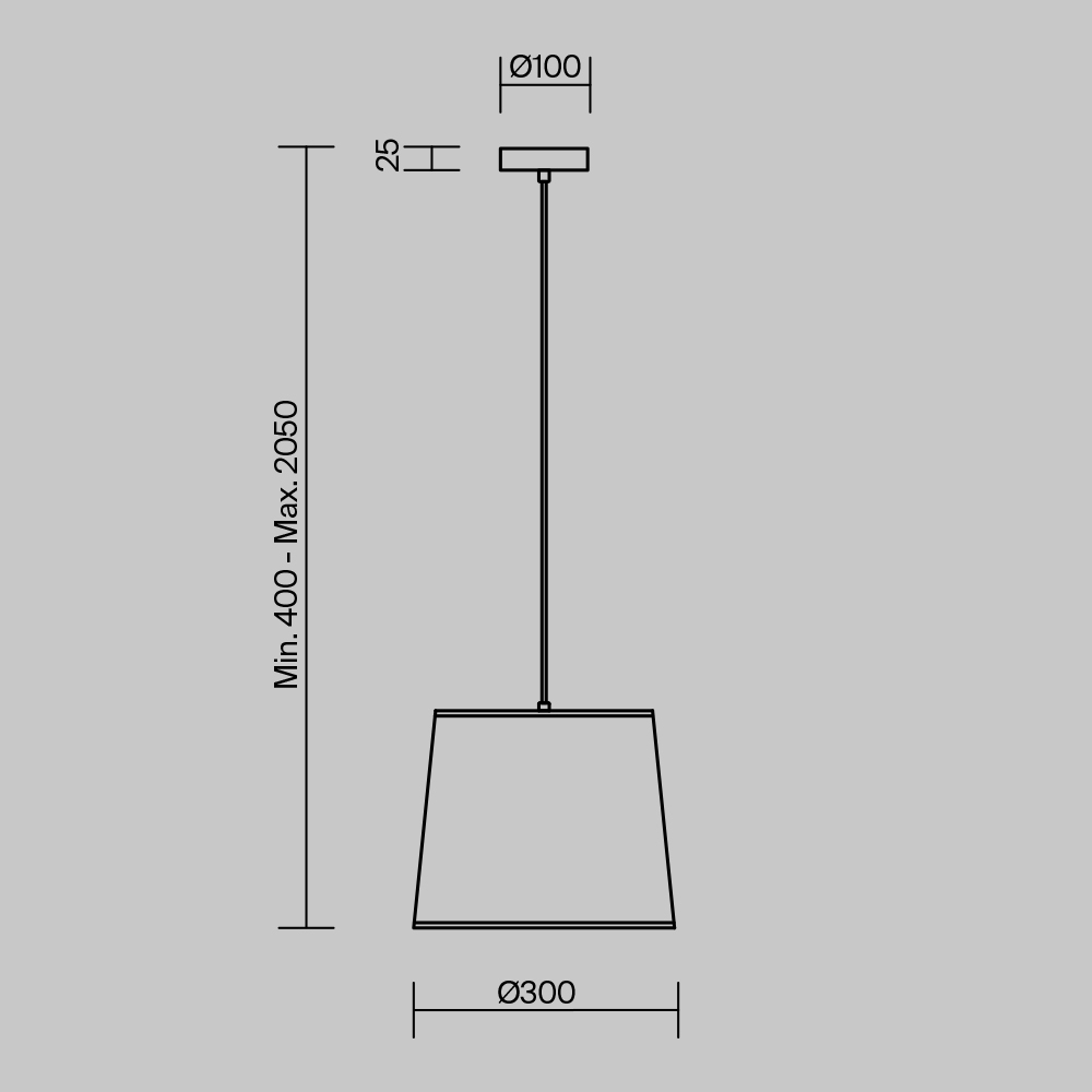 Freya Modern Mixture Подвесной светильник цвет: черный FR5483PL-01B1
