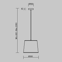 Freya Modern Mixture Подвесной светильник цвет: черный FR5483PL-01B1