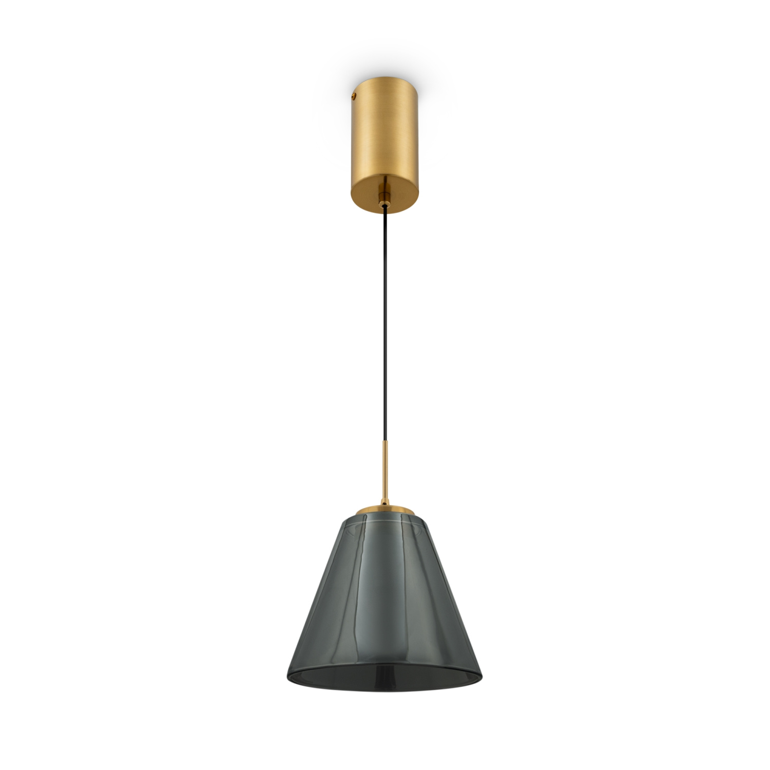 Freya Modern Fume Подвесной светильник цвет: латунь FR5399PL-L4BS