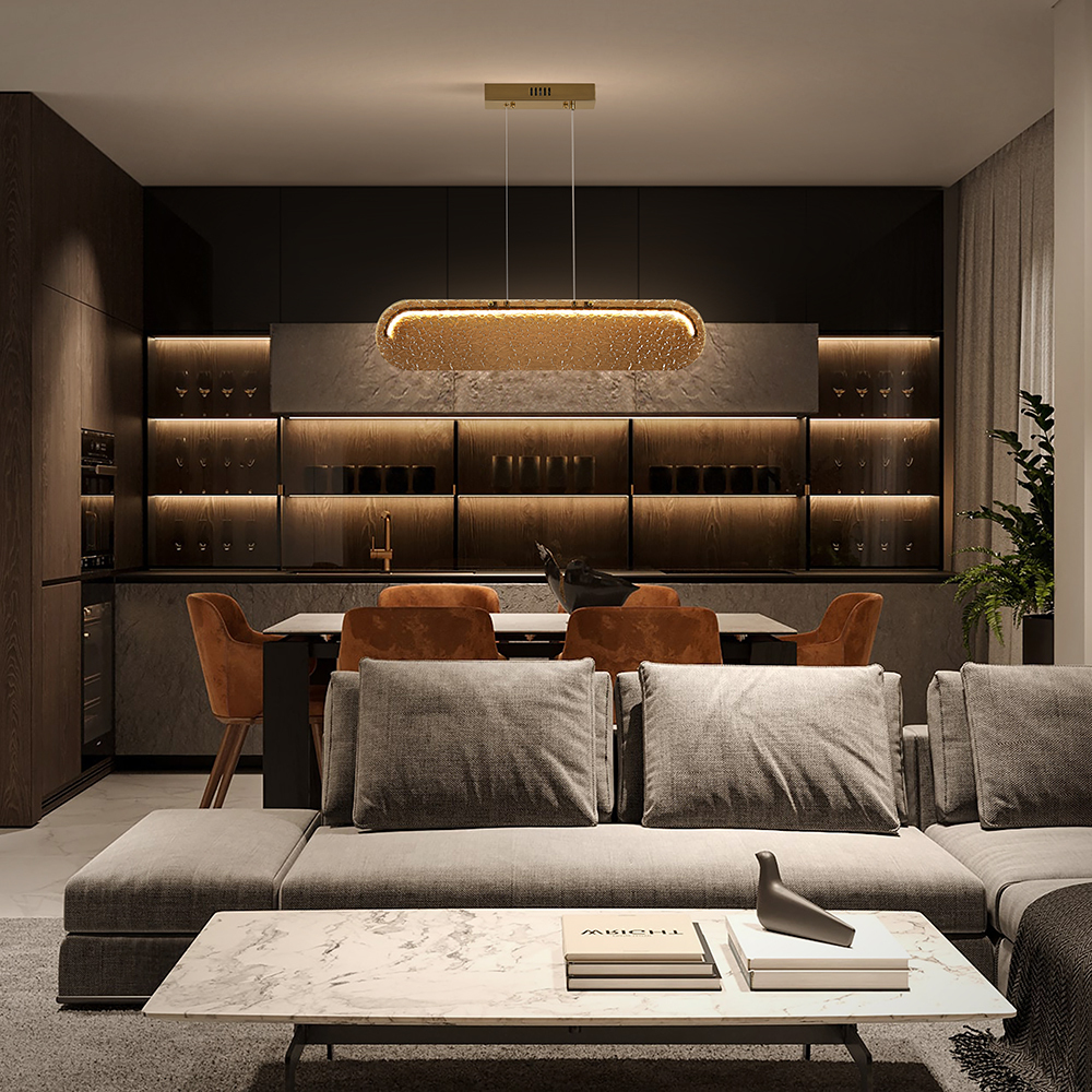 Freya LED Eclat Подвесной светильник цвет: латунь FR6182PL-L18BS