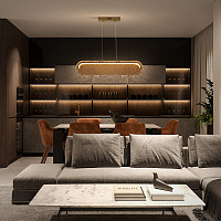 Freya LED Eclat Подвесной светильник цвет: латунь FR6182PL-L18BS