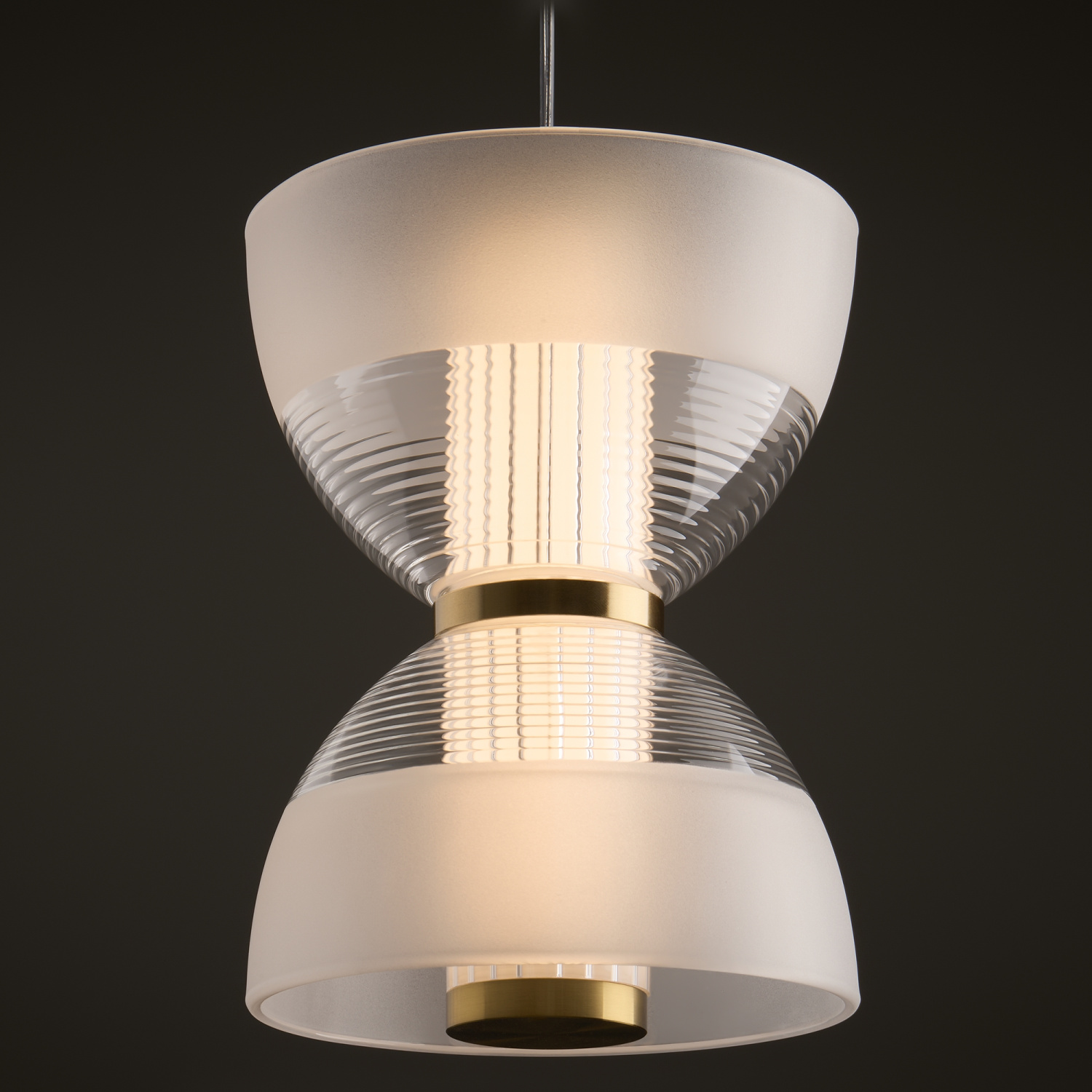 Freya LED Koil Подвесной светильник цвет: латунь FR6136PL-L6BT