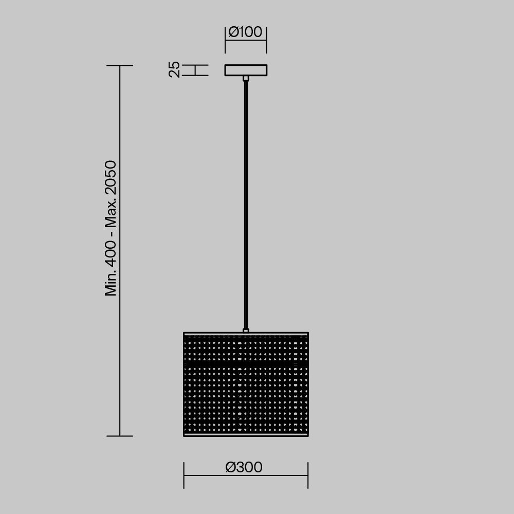 Freya Modern Mixture Подвесной светильник цвет: черный FR5483PL-01B