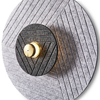 Freya Modern Acoustic Настенный светильник (бра) цвет: черный FR5494WL-L4GR