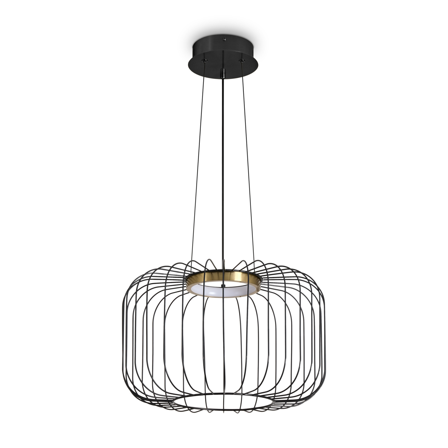 Freya Modern Citrus Подвесной светильник цвет: черный FR5398PL-L8B