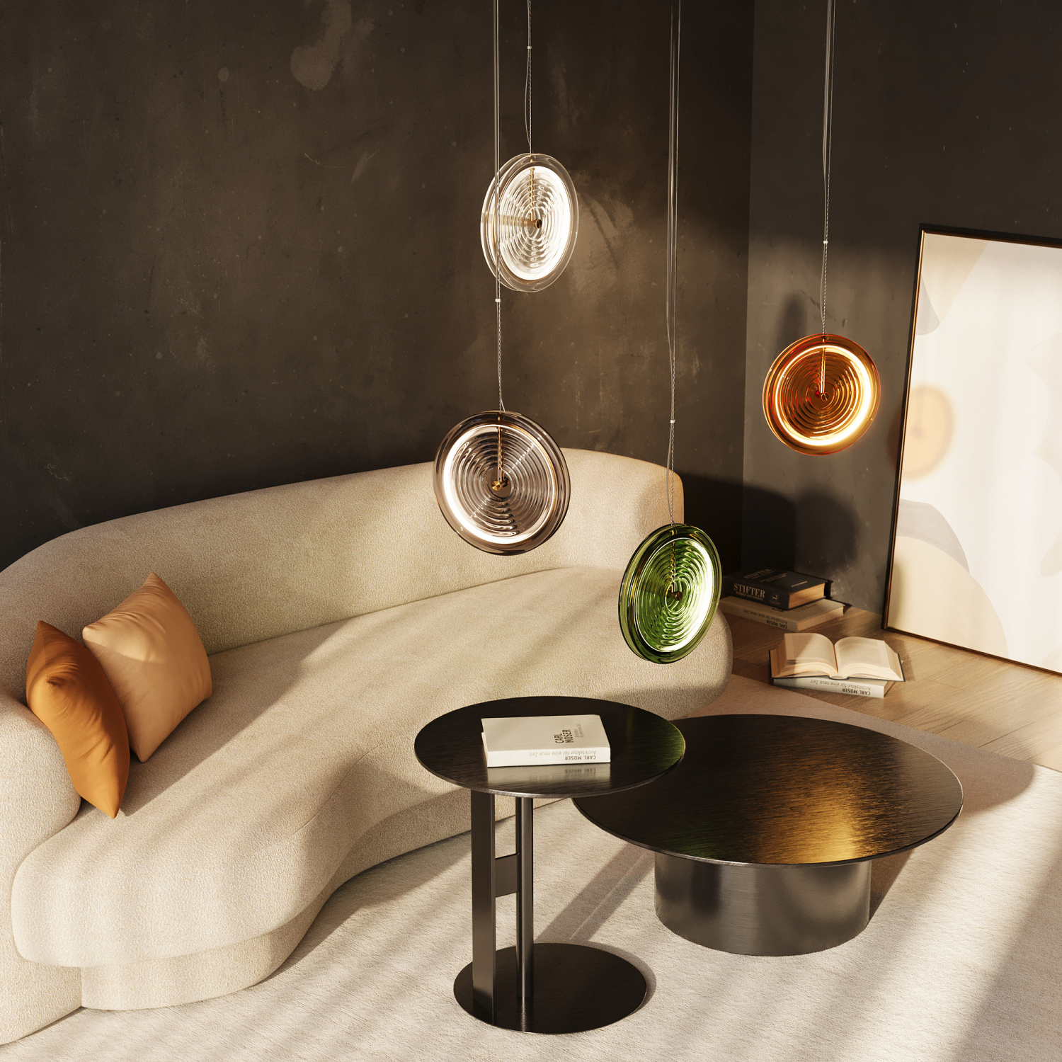 Freya Modern Borbon Подвесной светильник цвет: латунь FR5442PL-L11TR