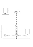 Freya Crystal Riverside Подвесной светильник цвет: никель FR1007PL-08N