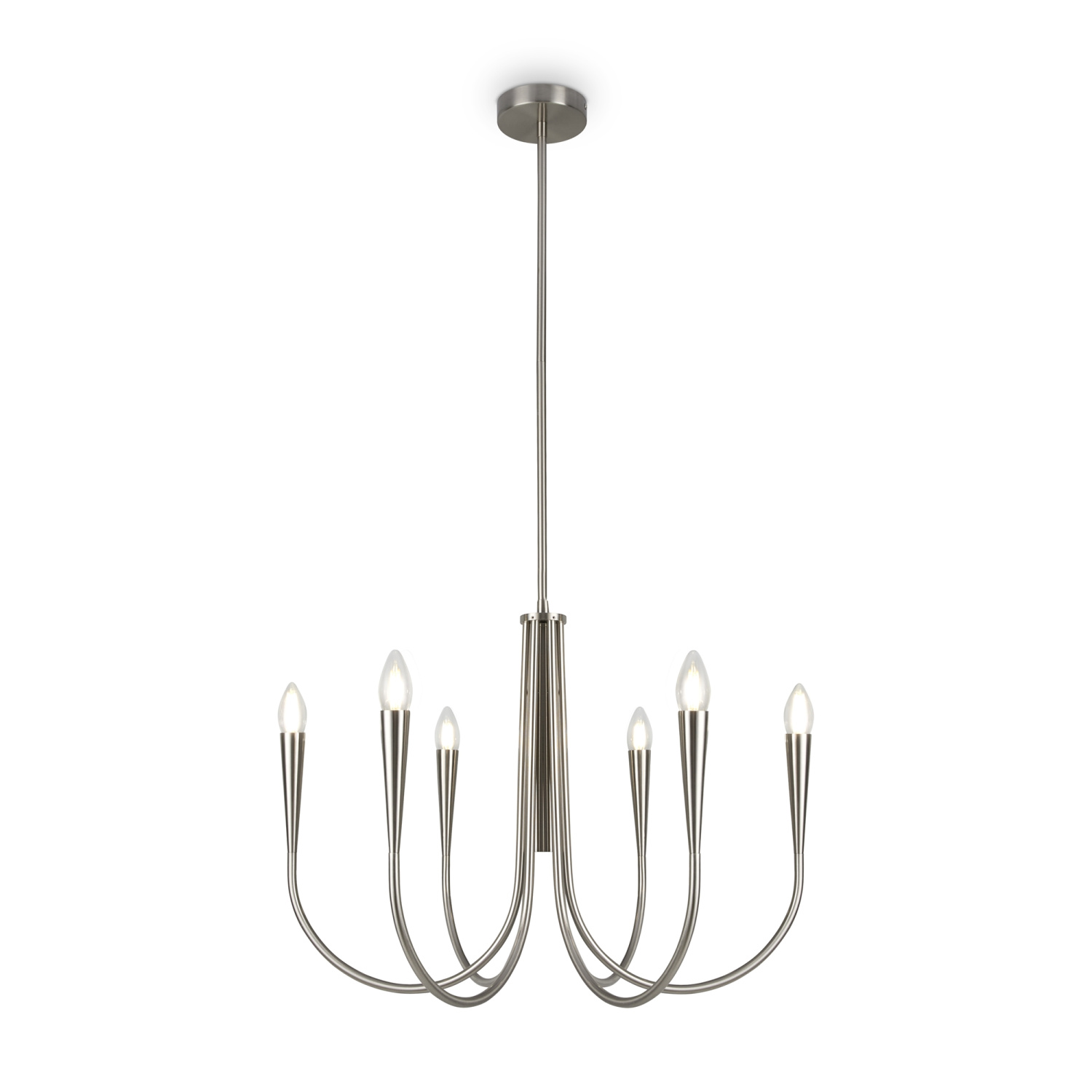 Freya Modern Branches Подвесной светильник цвет: никель FR5253PL-06N