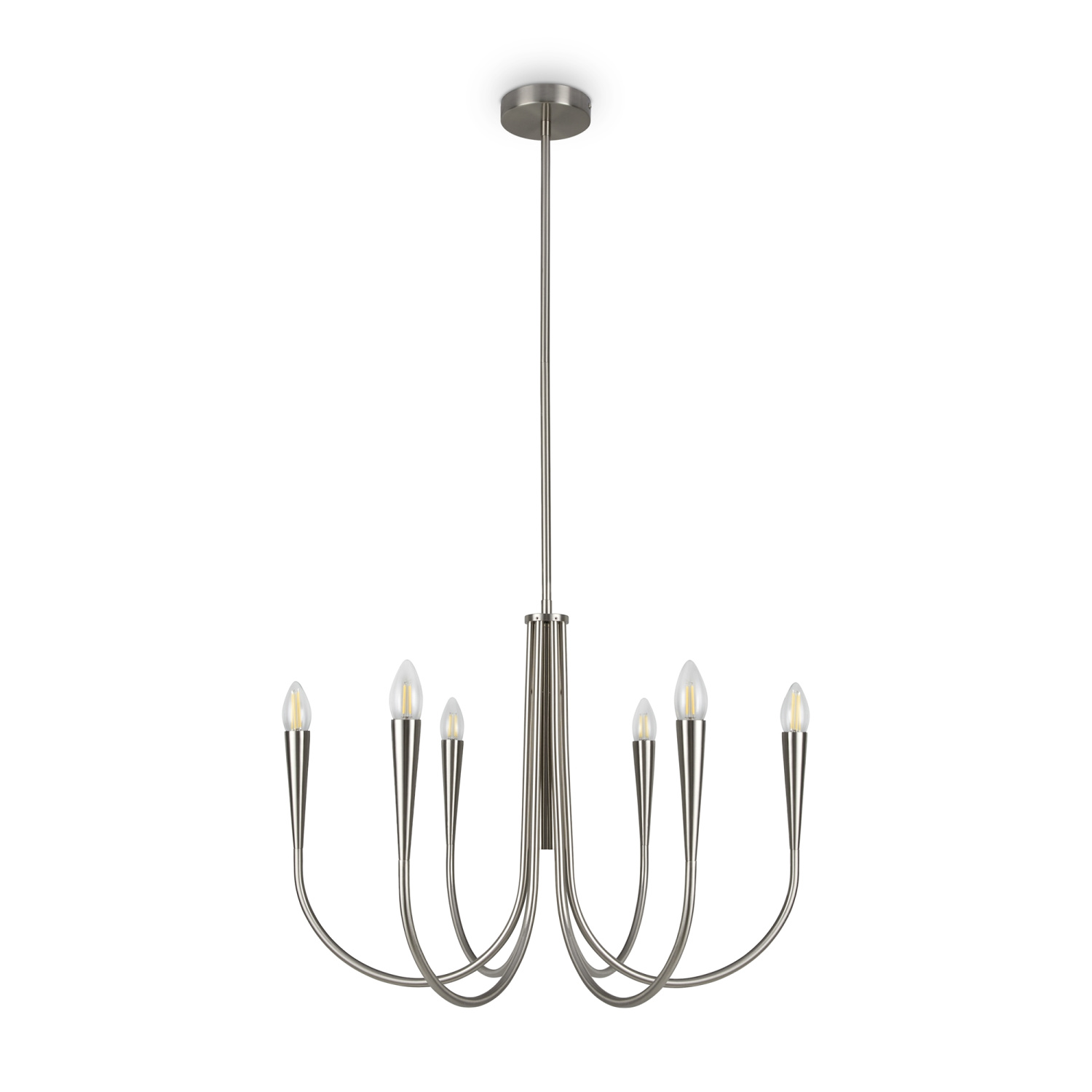 Freya Modern Branches Подвесной светильник цвет: никель FR5253PL-06N