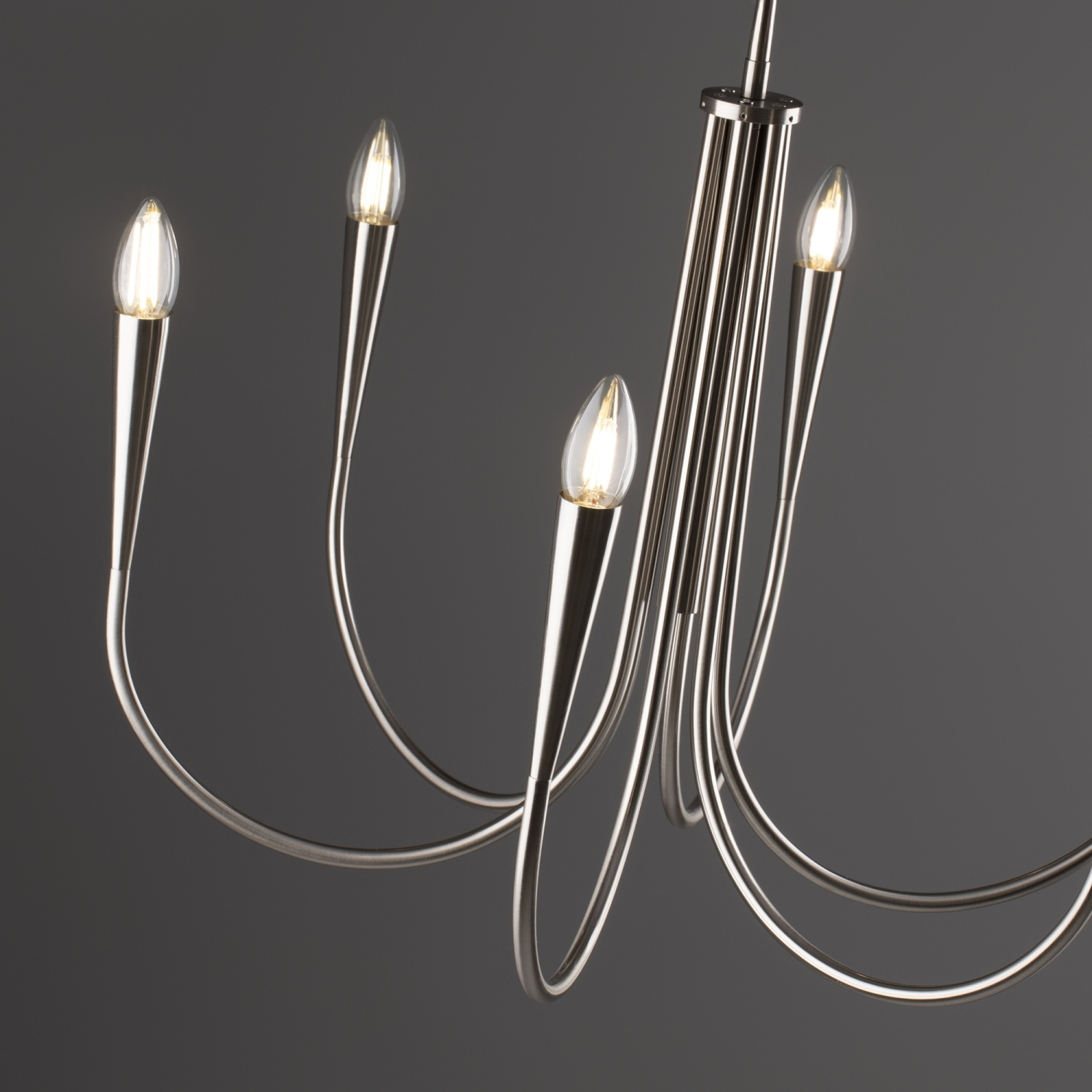 Freya Modern Branches Подвесной светильник цвет: никель FR5253PL-06N