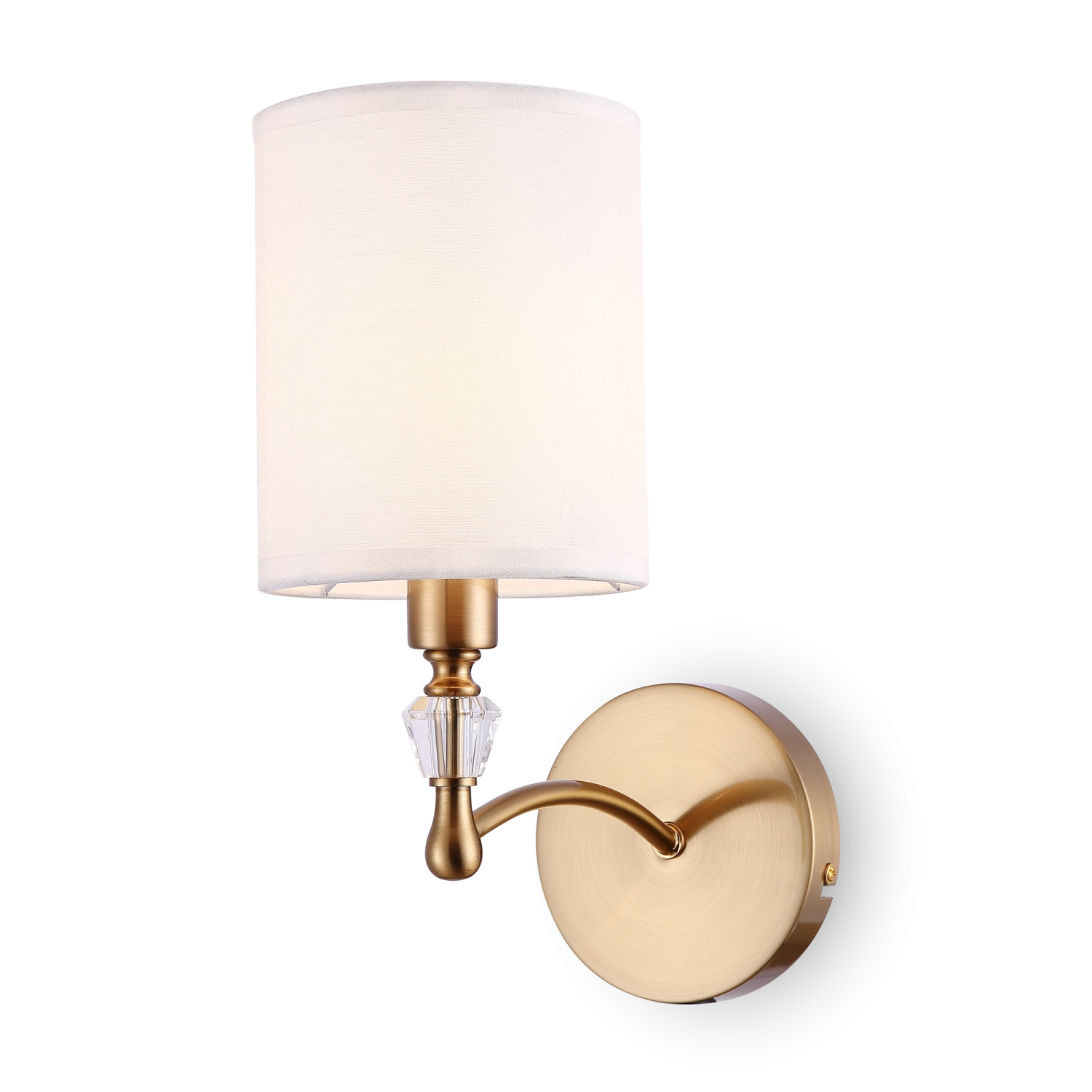 Freya Crystal Riverside Настенный светильник (бра) цвет: латунь FR1007WL-01BS