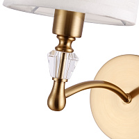 Freya Crystal Riverside Настенный светильник (бра) цвет: латунь FR1007WL-01BS