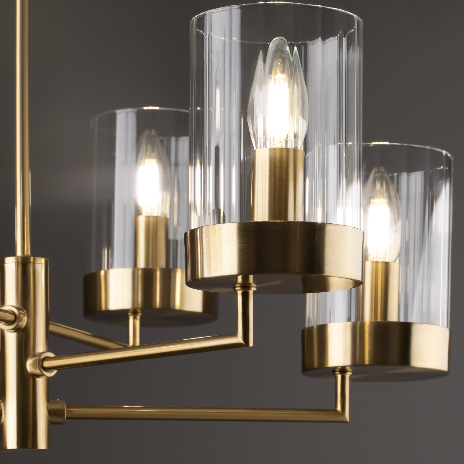 Freya Modern Clip Подвесной светильник цвет: латунь FR5426PL-06BS