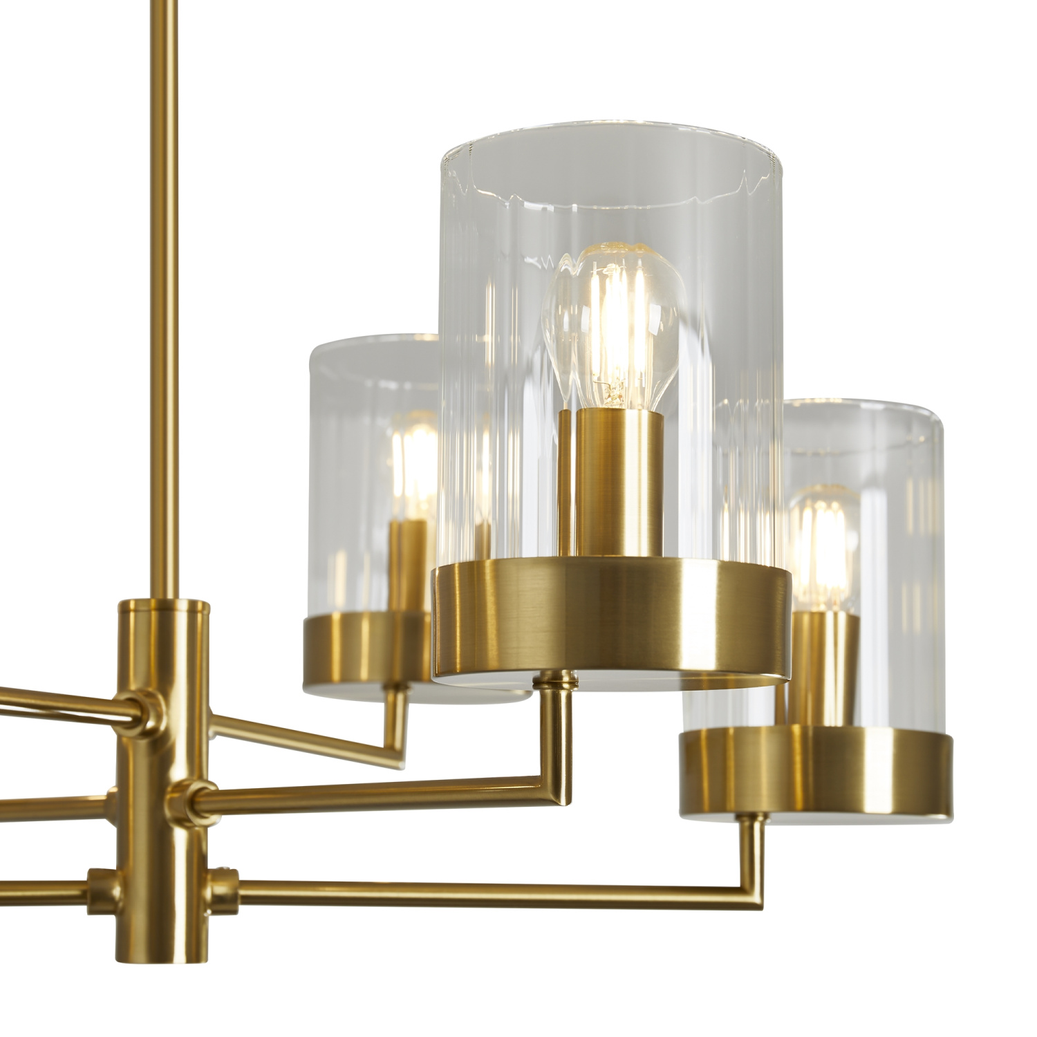 Freya Modern Clip Подвесной светильник цвет: латунь FR5426PL-06BS