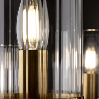 Freya Modern Clip Подвесной светильник цвет: латунь FR5426PL-06BS